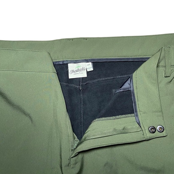 Trailside Supply Fleece Insulated Pants Softshell Water‎ Wind-Resistant Ski Snow - Picture 4 of 10